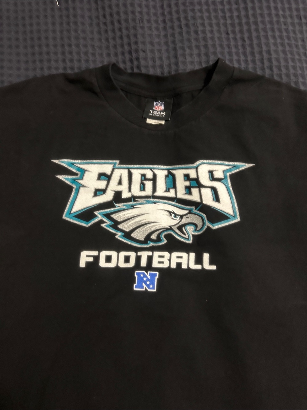 NFL Black Philadelphia Eagles Football Tee